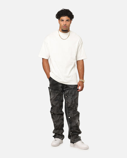 MNML V624 Snap Off Baggy Pants Vintage Black