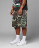 Loiter Star Born Cargo Shorts Camo