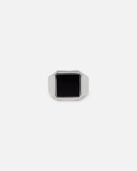 House Of Auric Gabriel Onyx Ring Sterling Silver