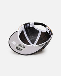 New Era Chicago Bulls 'Multi Panel Plaid' 9FIFTY High Crown Strapback Plaid