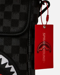 Sprayground Dripping Sharks Messenger Sling Bag Multi