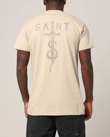 Saint Morta Daggers Lafayette T-Shirt Stone/Brown