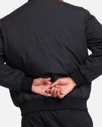 The Anti Order Anti Essential Oversized Bomber Jacket Black