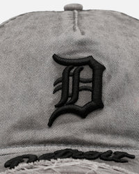 New Era Detroit Tigers 'Cutoff Visor' 9FORTY Snapback Washed Black