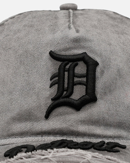 New Era Detroit Tigers 'Cutoff Visor' 9FORTY Snapback Washed Black