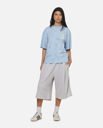 Adidas Originals Long Sweat Shorts Light Grey
