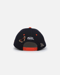 New Era X Felt Houston Astros 9FIFTY Snapback Navy
