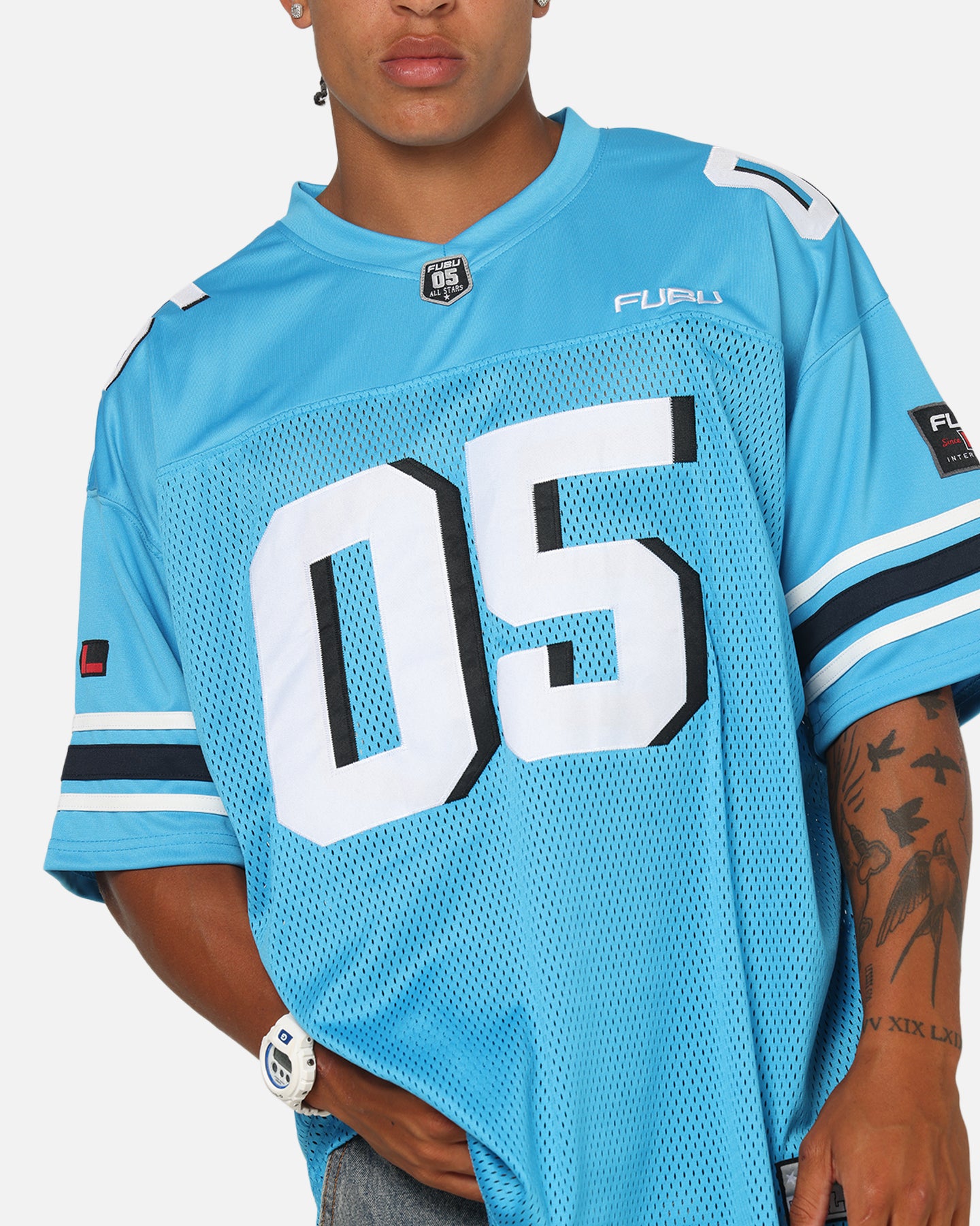 Fubu Game Day Jersey Carolina Blue | Culture Kings US