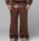 Loiter Hybrid Sweatpants Brown/Pink