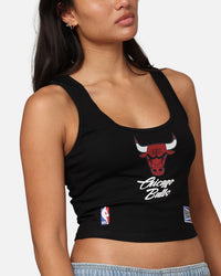 Pro Standard Women's Chicago Bulls Fitted Racerback Top Black