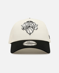 New Era New York Knicks 'Easy Chrome Black' 9FORTY A-Frame Snapback Chrome/Black