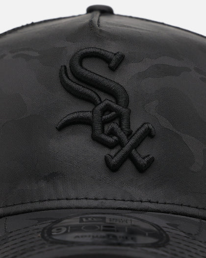 New Era Chicago White Sox 'Camo' 9FORTY A-Frame Trucker Snapback Black