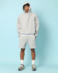 Carré Academy Sweat Shorts Grey Marle
