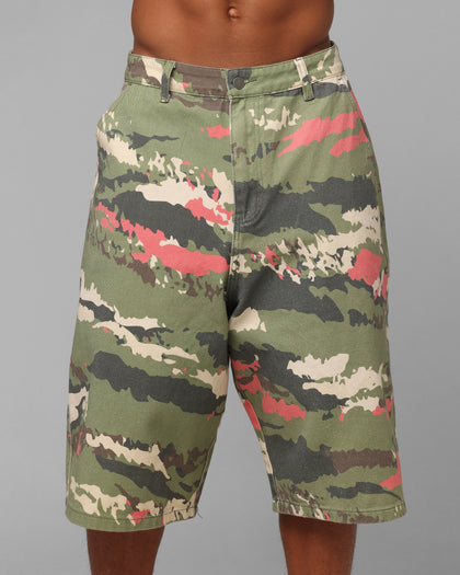 Loiter Hybrid Patch Shorts Camo