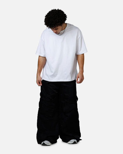 MNML Strap Up Raver Double Cargo Pants Black