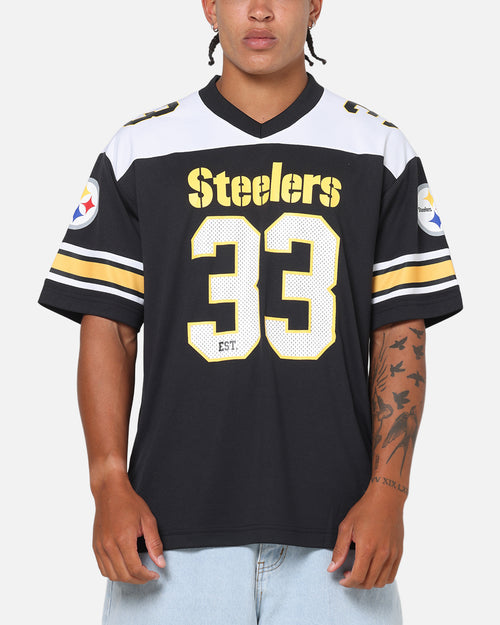 Majestic Athletic Pittsburgh Steelers Glenver Mesh Oversized T-Shirt Black