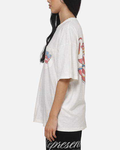 Represent Beach Boys Americas Band T-Shirt Flat White