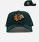 New Era Chicago Blackhawks 'Evergreen' 9FORTY A-Frame Snapback Dark Green