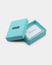 Supreme X Tiffany & Co Hook Keychain Silver