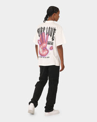 Loiter Pure Love Vintage T-Shirt White