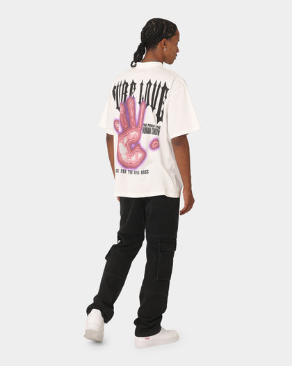Loiter Pure Love Vintage T-Shirt White
