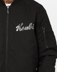 Ksubi Autograph Bomber Jacket Black/White