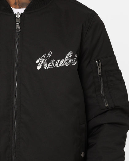 Ksubi Autograph Bomber Jacket Black/White