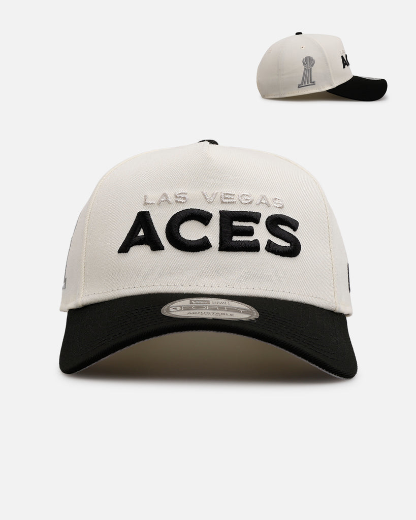 VEGASさま アンダーカバー　キャスケット New Era Las Vegas Aces 'Aces' 9FORTY A-Frame Snapback Chrome/Black