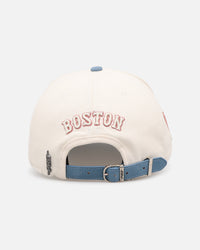 Pro Standard Boston Red Sox 'Tapestry' Pinch Front Strapback Natural