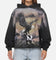 Represent Chrome Flight Hoodie Stained Black