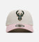 New Era Milwaukee Bucks 'Pink Lemonade' 9FORTY A-Frame Snapback Pink/Yellow