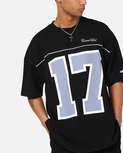 Carre Hitta Grid Iron T-Shirt Black/Navy