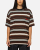 Carre Striped Pocket T-Shirt Brown Stripe