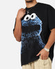 American Thrift X Sesame Street Cookie Monster Grail Heavy T-Shirt Black