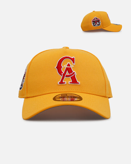 New Era California Angels 'Sunshine' 9FORTY A-Frame Snapback Canary