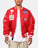 New Era X Alpha Series X MLB Philadelphia Phillies MA-1 Bomber Jacket Red