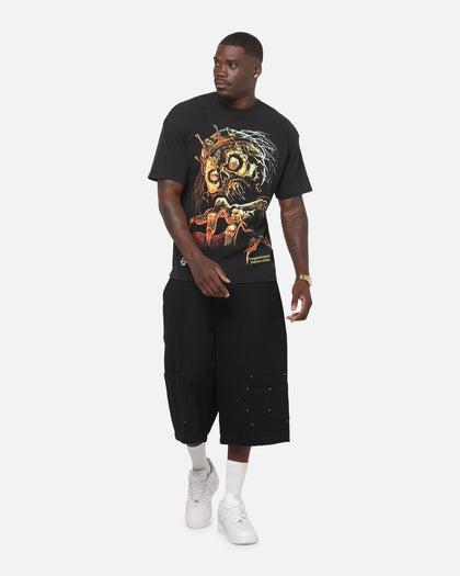 73Studio x The Elder Scrolls: The Elder Scrolls Daggerfall T-Shirt Black Acidwash