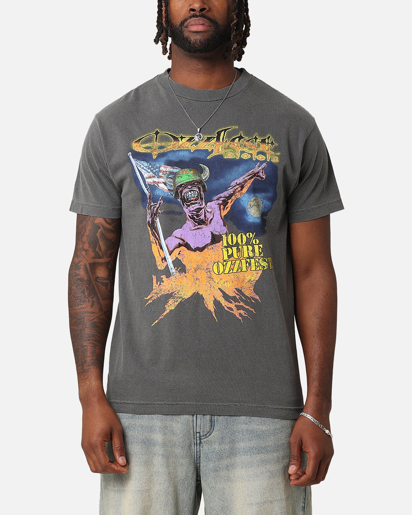 Ozzy Osbourne Ozzfest Helmet T-Shirt Faded Black | Culture Kings US