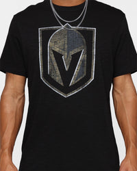 47 Brand Vegas Golden Knights Jet Black T-Shirt Black