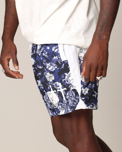 Saint Morta Relic Nylon Shorts Blue/White