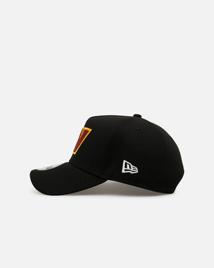 New Era Washington Commanders 'Black and Team Color' 9FORTY A-Frame Snapback Black/Official Team Color