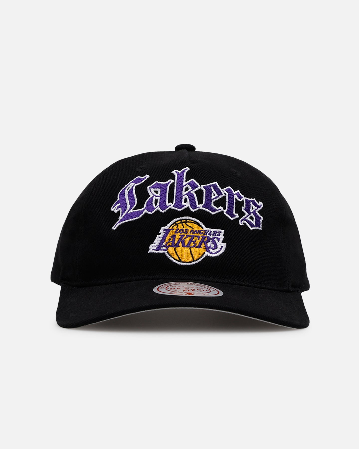 ロサンゼルス ドジャース 下上 バスケ L Mitchell & Ness Los Angeles Lakers 'Old English' Caddy Fit