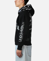 73Studio Rey Mysterio Masked Hoodie Black