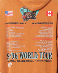 Mitchell & Ness Vancouver Grizzlies Tour Hoodie Bronze