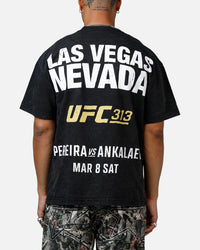 UFC By Culture Kings Magomed Ankalaev 313 T-Shirt Black Acidwash