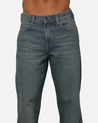 Dickies Thomasville Straight Leg Jeans Khaki Tinted Blue