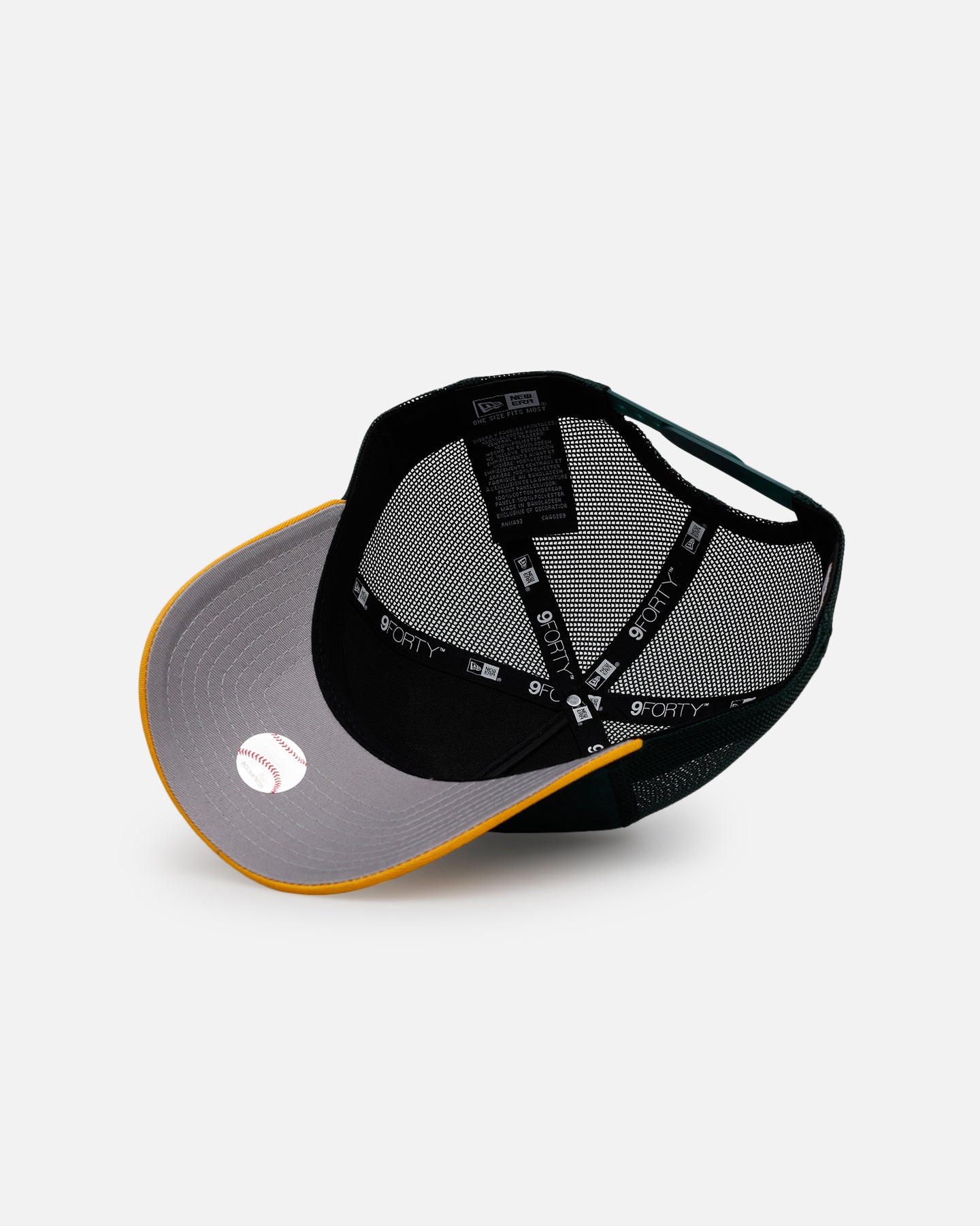 New Era Oakland Athletics 'Washed Truckers' 9FORTY A-Frame Trucker