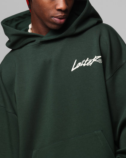 Loiter Chroma Premium Hoodie Dark Green
