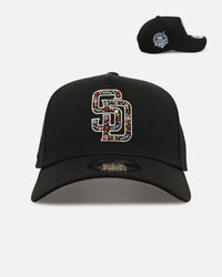 New Era San Diego Padres 'Floral Forever' 9FORTY A-Frame Snapback Black