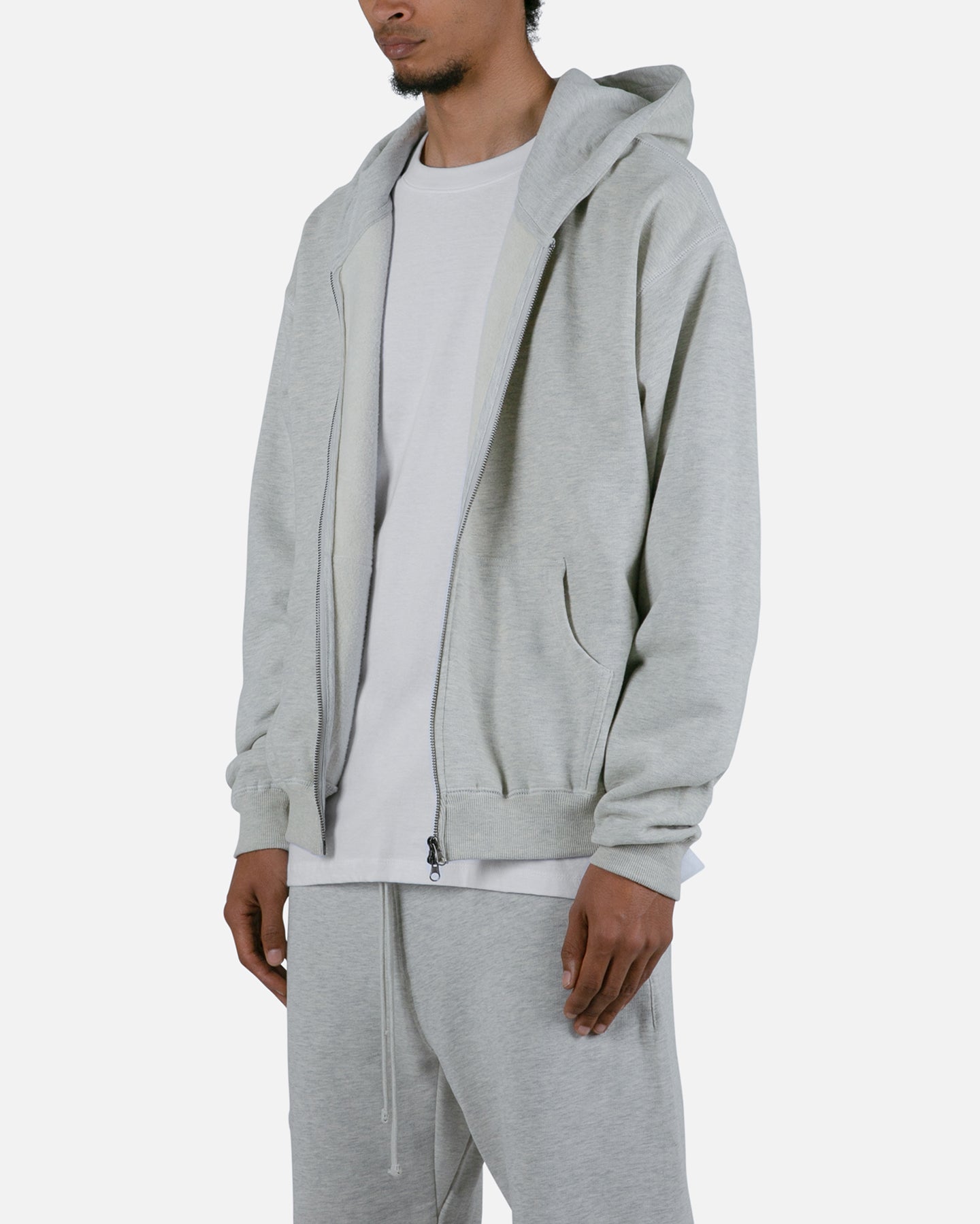MNML Basic Zip Up Hoodie Grey | Culture Kings US